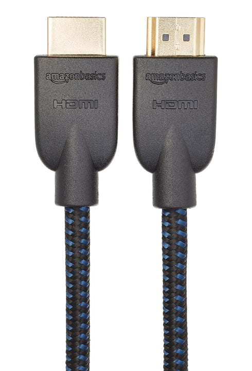 2.0 3ft, 4K@60Hz, 18Gbps, 2160p, 48 TV/PS5/Xbox/Roku/Blu-ray, Amazon Basics Nylon-Braided HDMI Cable, bit, Compatible