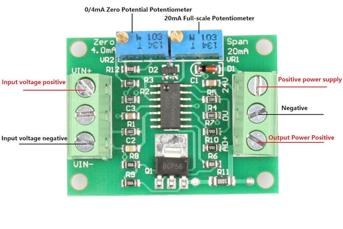 NOYITO Voltage to Current Module, 0-5V to 0-20mA