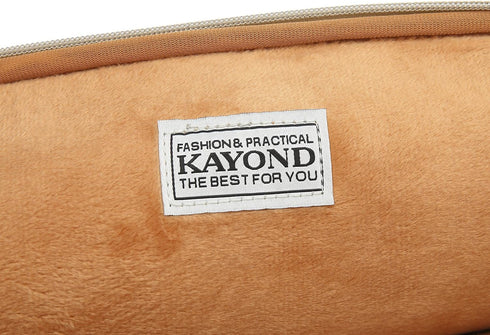 kayond Water-Resistant Canvas Laptop Sleeve, 11.6 Inch, Black C Rose
