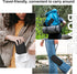 BOVKE Carrying Case for Blue Tees Golf Player Go Compact GPS Speaker, Portable Bluetooth Music & Audible GPS, Black
