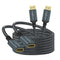 Twozoh HDMI Extension Cable 15FT 2 Pack, 4K HDMI Extender Male to