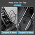 Android Retractable Car Charger for Fast Charging, Type C Phone Charger for iPhone 15 Plus/Pro Max, Samsung Galaxy