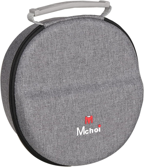 Mchoi Hard Carrying Case for Logitech Zone Vibe 100/125 Wireless Headphones, Waterproof Grey Travel Protective Case