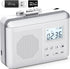 Gracioso Portable Cassette Player Recorder Converter, Cassette to MP3 via SD Card, Walkman with Rechargeable Battery,