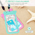 GLBSUNION Universal Waterproof Phone Pouch, 4-Pack IPX8 Universal Waterproof Case Underwater Dry Bag Protective Pouch for Pools Beach Kayaking Travel iPhone 15 14 13 Pro MAX Plus Galaxy up to 7.5"