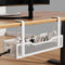Cinati Under Desk Cable Management Large, 16" Cable Management Box for Table Thickness