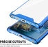 SALAWAT Galaxy Note 10 Case, Clear Cute Gradient Slim Phone Case Cover, Reinforced TPU Bumper Shockproof Protective