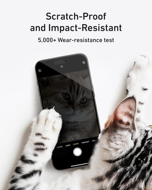Anker 2 Pack for iPhone 13 Pro Max/14 Plus Privacy Screen Protector, Anti-Spy HD Tempered-Glass, Easy Installation