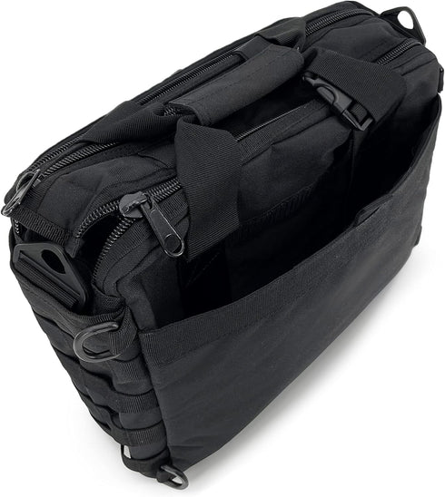 TaktZeit Military Briefcase - 15.6 Inch Tactical Laptop Messenger Bag for Hiking, Cycling, Camping, Daily Use