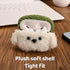 Plush Case Compatible with Apple AirPods Pro, Handmade Knitted Cartoon Headphone Case, Rechargeable Headphone Case,