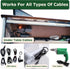 ECOHomes 3/4 Inch x 30 FT Cable Ties Wrap, Double Sided Hook and Loop Straps for Cable & Cord Management