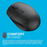 JLab GO Wireless Mouse, Black, Connect Via Bluetooth or USB Wireless Dongle, Multi-Device Toggle, Portable,