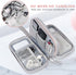 FYY Electronic Organizer, Travel Cable Organizer Bag, Portable Waterproof Double Layers Storage Bag for Accessories