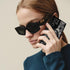 XIZYO Floral Rose Magnetic Case for Samsung Galaxy S23 Ultra, Slim TPU, Shockproof, MagSafe Compatible, Black Aesthetic.