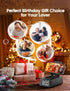 Birthday Gifts for Men Women, Bluetooth Speaker Cell Phone Stand with Anti-Slip Base, Unique Gadget for Him, Her, Dad,