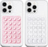 LvShuLiangPin 2 Pack Silicone Suction Phone Case Mount, Silicon Adhesive Phone Grip for