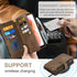 Asuwish Phone Case for Moto G Play 2021, Wallet Cover with Tempered Glass Screen Protector, Leather Flip Credit Card