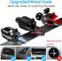 Car Phone Holder Mount with 36mm Longer Metal Hook Clip, Hands-Free Phone Holder for Car Vent, Compatible with iPhone