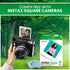 Fujifilm Instax Square Instant Film - 20 Exposures (20 Sheets) for Fujifilm Instax Square Camera + BluebirdSales