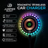 MagSafe Magnetic Phone Mount Wireless Charger | Music Reactive Lights - Car Cell Phone Holder for iPhone 15-12