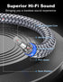 90 Degree Subwoofer Cable 3ft/1M, Right Angle RCA Cable Male to Male for Subwoofer and Amplifier, Grey