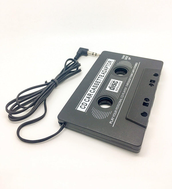 Master Cables Car Audio Cassette Adapter Universal Tape Adapter with 3.5mm AUX Cable Play