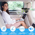 Tujoe 2 12v 360 Pcs Dual Car Seat Fans for Portable USB Backseat Cooling Headrest Degree Rotatable Fan Powerful