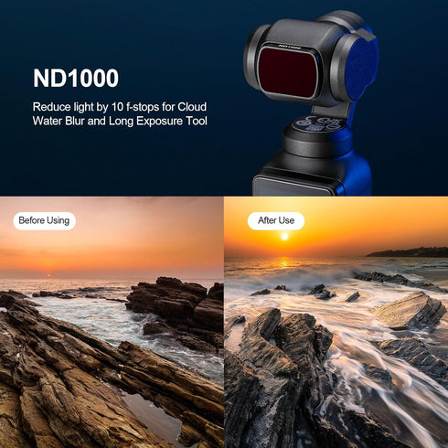 Skyreat ND1000 Filters for DJI Osmo Pocket 3 Accessories