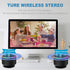 Bluetooth Speakers, IPX7 Waterproof Shower Speaker with LED Display, FM Radio, Suction Cup, Built-in Mic, Best Gifts