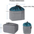 Selens Shockproof Camera Bag for Backpack, Water Resistant Organizer Inner Bag for SLR DSLR Mirrorless Cameras, Lenses,