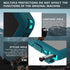Guppy Galaxy S24 Ultra Case: Magnetic, Waterproof, IP68, 6.6FT Drop Proof, Built-in Screen Protector, Rugged Cyan.