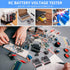 CAMWAY 5PCS 2in1 Lipo Battery Voltage Tester, RC Low Voltage Buzzer Alarm, Battery Monitor Checker for 1-8s Lipo/Li-ion