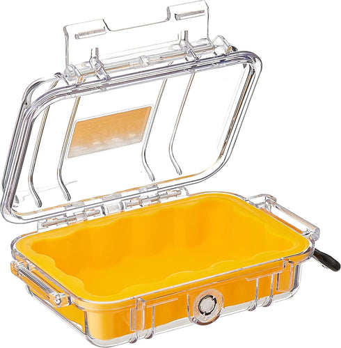 Shop Pelican 1010 Micro Case in Yellow/Clear - Durable, waterproof protection for your gear.