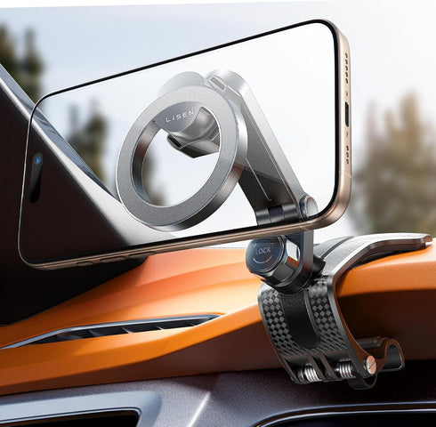 LISEN for MagSafe Car Mount Magnetic Phone Holder for Your Car Magnet Air