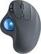 Nulea Wireless Trackball Mouse, Ergonomic Rechargeable, Easy Thumb Control, 3 Device Connection, Compatible with PC,