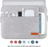 Lacdo 14 Inch Laptop Sleeve Case for HP Lenovo Dell ASUS Acer Chromebook 14, Water-Resistant, Gray