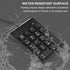 DFCROMI 10 Numeric Keypad for Laptop, Key USB Keypad, Portable Ultra Slim Mini Numpad External Numbers Keyboard Pad
