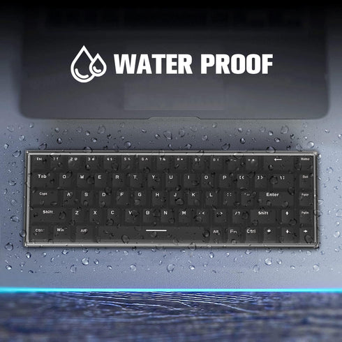 SELORSS Gaming Keyboard Dust Cover, Premium Clear Acrylic Cover for 60% Compact 68 Keys Keychron K6/Razer V3 Mini