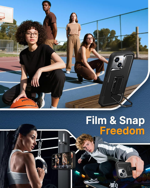 Shields Up 15 15 for iPhone Case with Stand (Two-Way Stand & Finger Strap), Phone Case Phone Grip Case with Double Ring