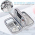 FYY Travel Cable Organizer Bag, Portable Waterproof Double Layers Case for Cord, Charger, Phone, Earphone