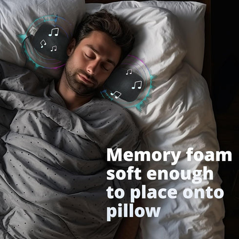 Somnus Pillow Speaker, White Noise for Insomnia, Aux Support, Volume Control, Sleep Aids Headphones, PS300
