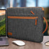KIZUNA 10 Inch Water-Resistant Laptop Tablet Sleeve Case, Hand Bag for 9.7"-11" iPad Pro, 10.2" iPad, Brown