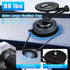 PIEPIE 360 Magnetic Car Phone Holder Mount Heavy Duty Metal Dash/Windshield Large Suction Cup for Non-Smooth