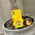 LMA Funny Phone Case for iPhone 13 Pro, Cute 3D Duck Games Soft Silicone Play Case for Teens - Yellow