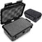 CASEMATIX 8" Waterproof Small Hard Case with Customizable Foam for Portable Electronics, Tools, and Accessories