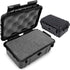 CASEMATIX 8" Waterproof Small Hard Case with Customizable Foam for Portable Electronics, Tools, and Accessories