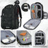 Professional Camera Bag Backpack for DSLR SLR Mirrorless Waterproof with Rain Cover, Anti Theft Travel Case