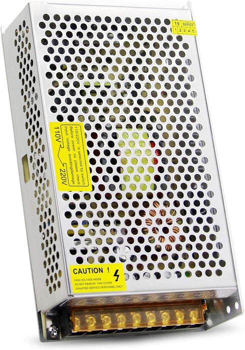 Aclorol 5V 40A 200W Power Supply 110V / 220V AC to DC 5V