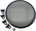 2 Pack 10 Inch Black Metal Mesh Speaker Grills Covers with Mounting Screws for Subwoofer Protective Case