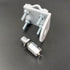Double Groove Antenna Mirror Mount for CB Radio with SO239 Stud, 3/8” x 24 Thread